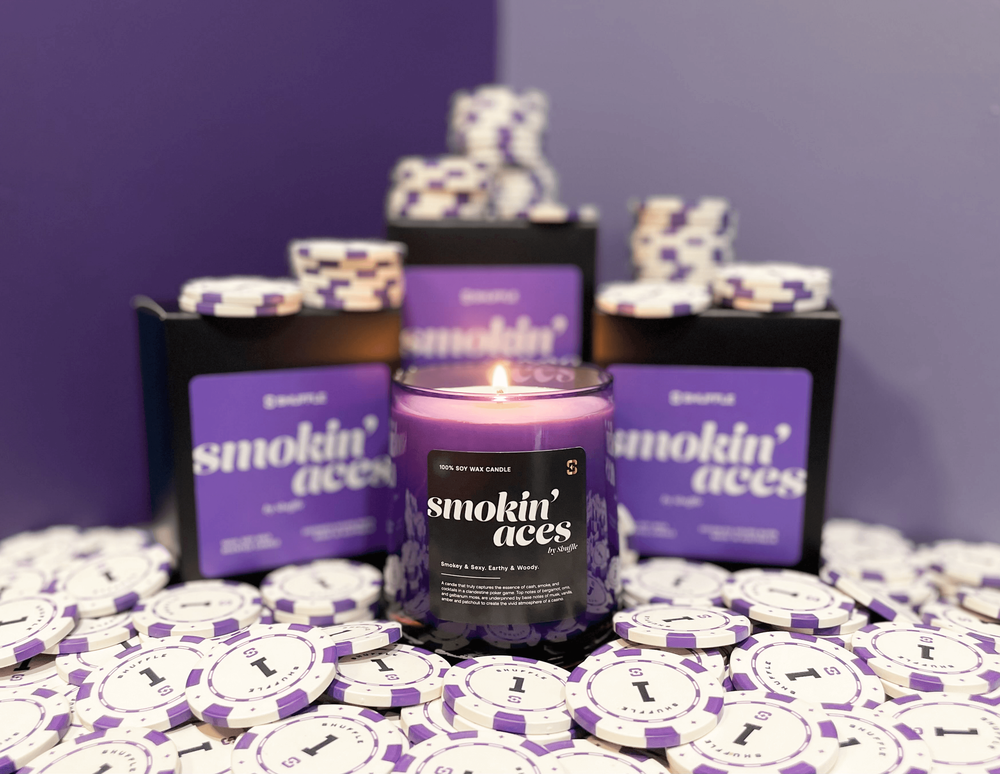 Smokin' Aces Candle