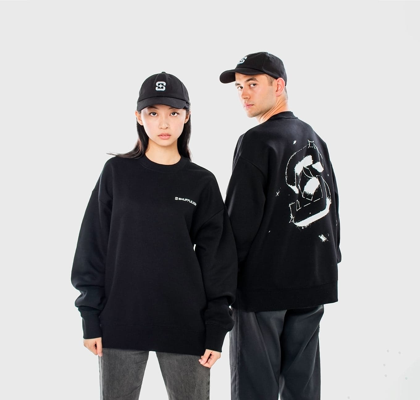 Shuffle Crewneck - Black