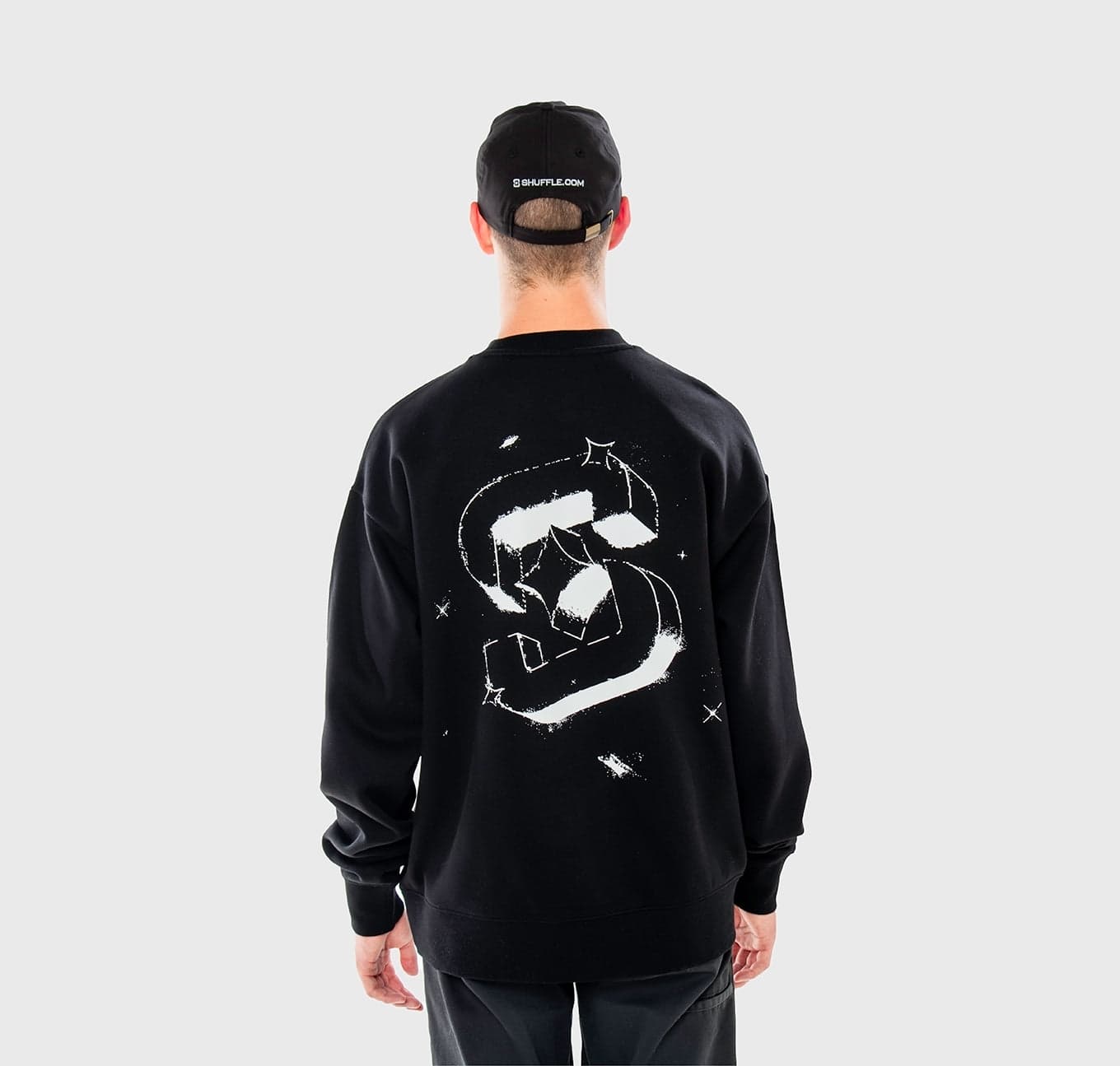 Shuffle Crewneck - Black - bc5