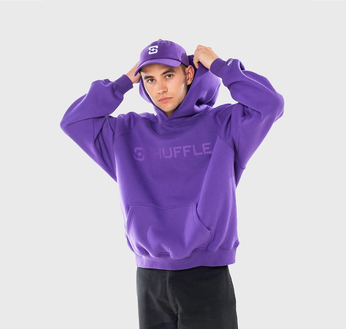 Shuffle Hoodie - Purple - ph1